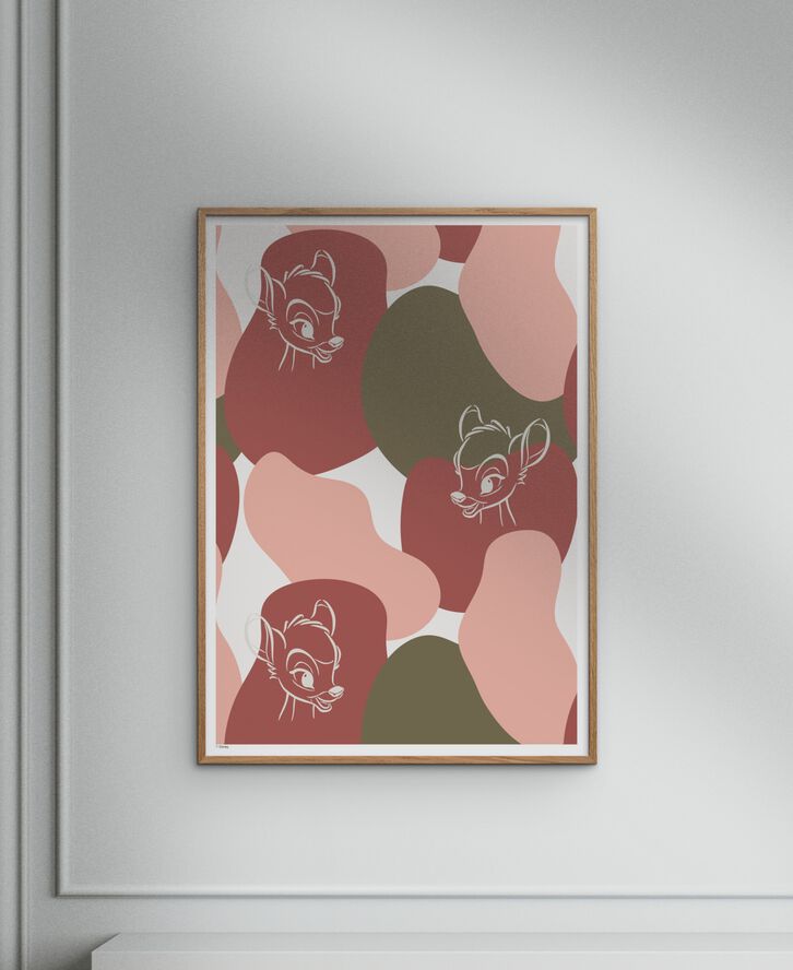 Disney Ð Bambi White Outline