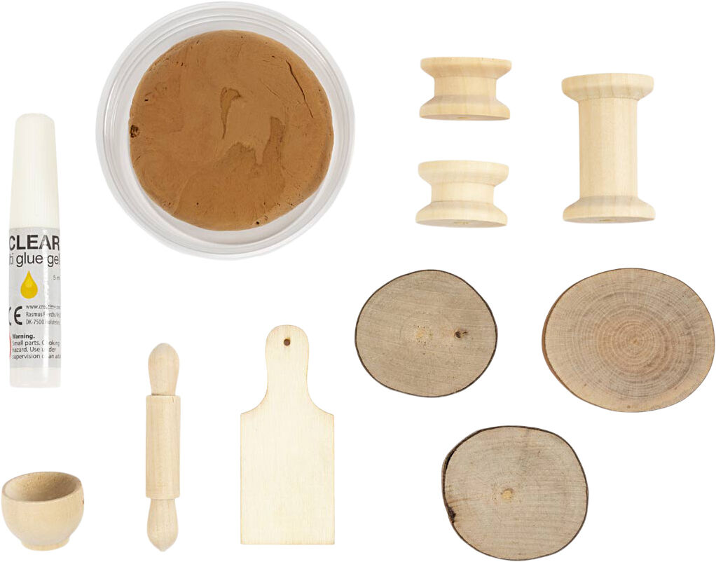 Mini DIY Kit Nissens D&oslash;r, Sm&aring;kagebagning