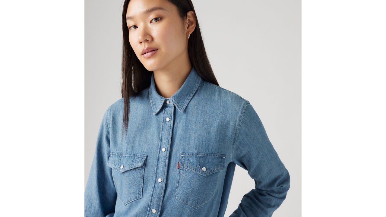 Iconic Western Linen+ Denim Shirt