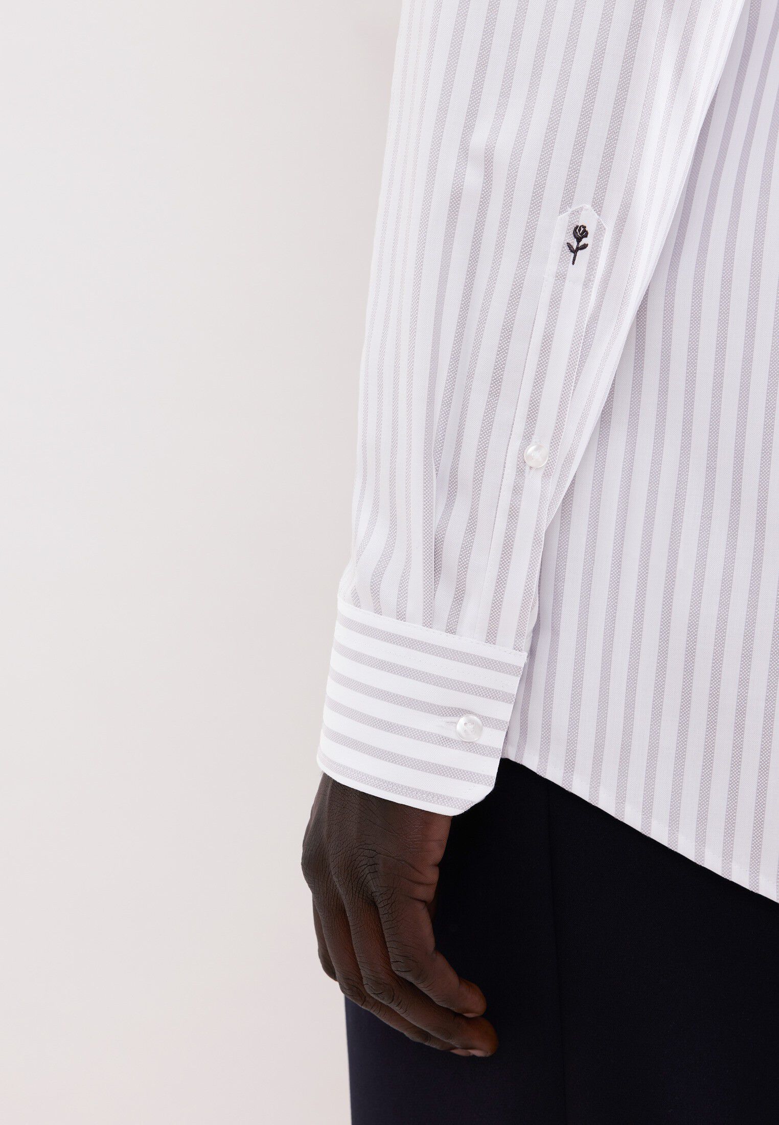 Business shirt Regular 1/1 Kent-Collar Stripes