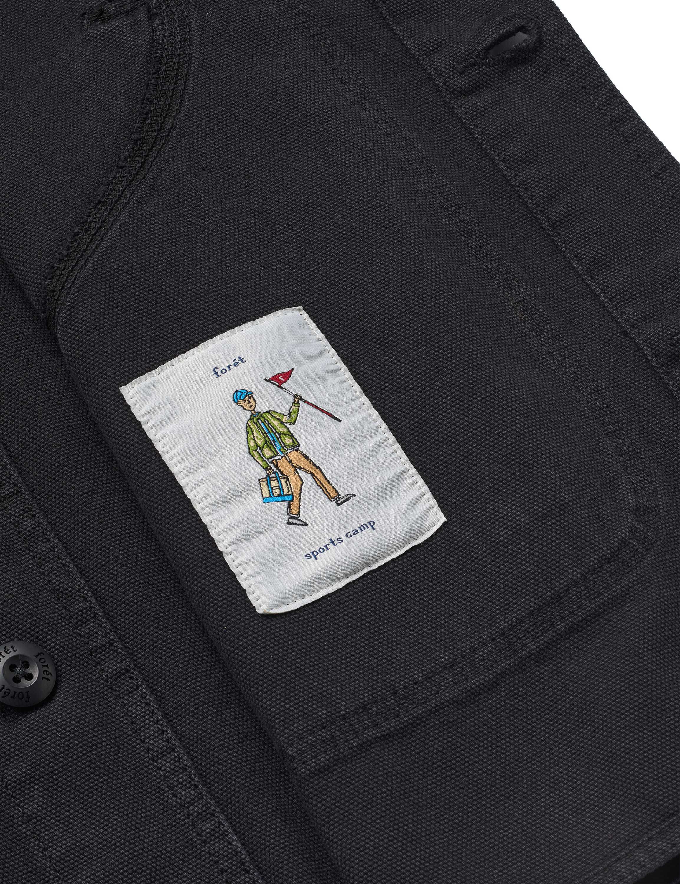 BERRY CANVAS OVERSHIRT