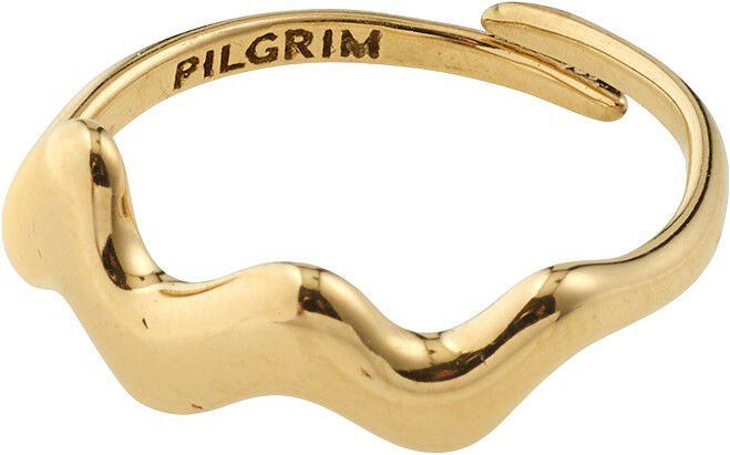 LARKIN ring guldbelagt