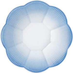 Iris dyb tallerken, bl&aring;, 25 cm