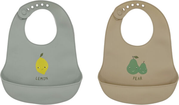 Yummy Silikone Hagesmæk - Pakke med 2