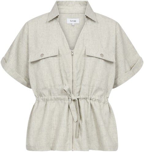 LR-PORTER 2 Bluse Lys gr&aring;