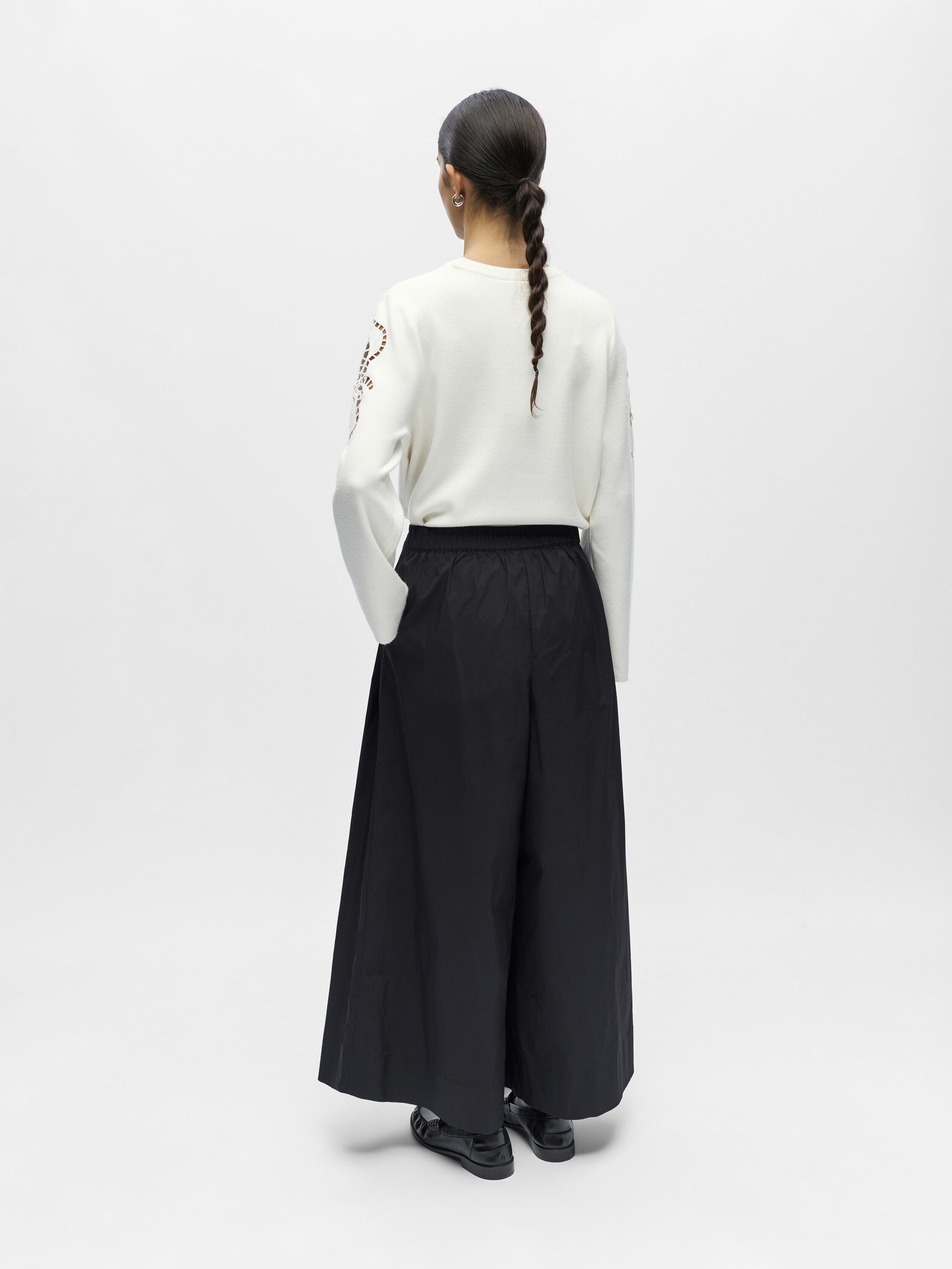 Objpaige Hw Plisse Culotte byxa 145