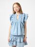 Jayla Denim Top