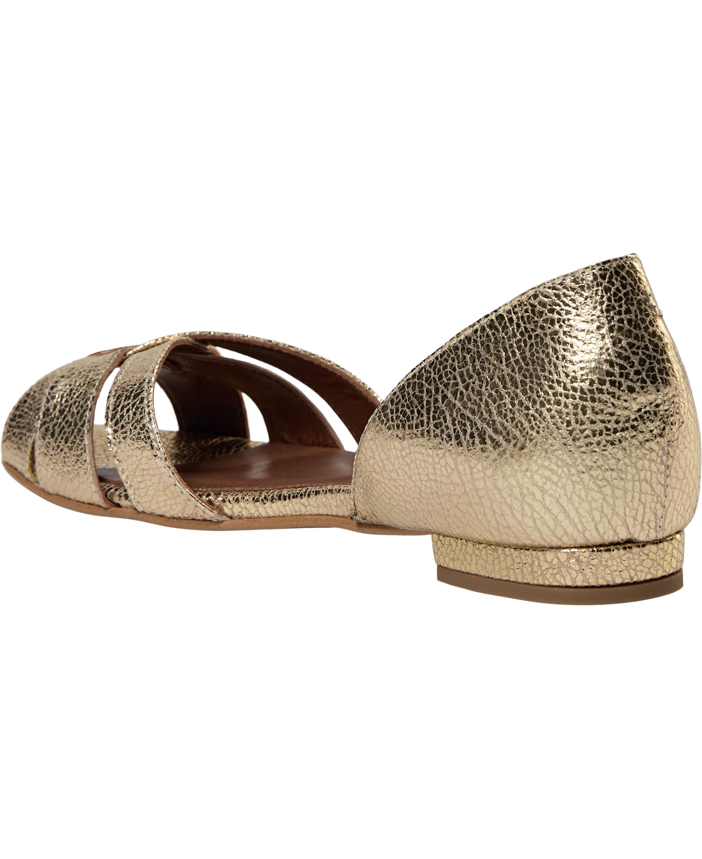 Sanni 20 Crackled metallic goat