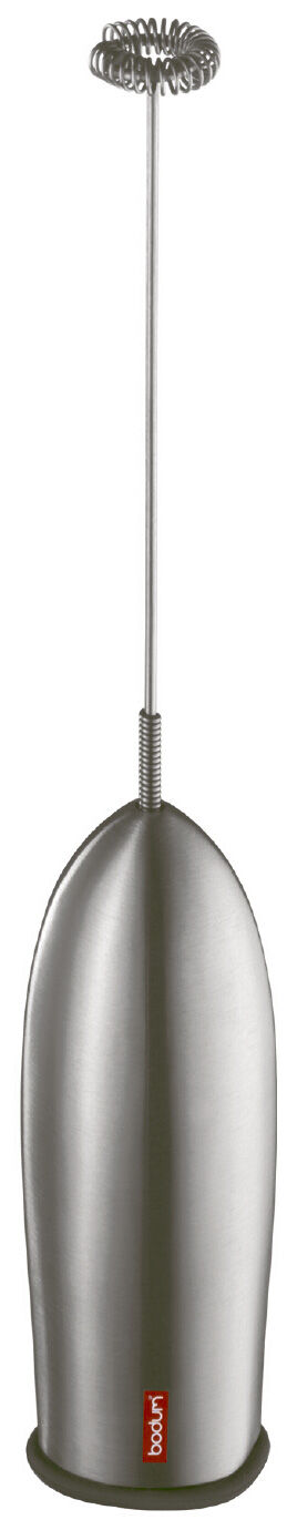 Mj&ouml;lkskummare, batteridriven, rostfritt st&aring;l, utan batterier