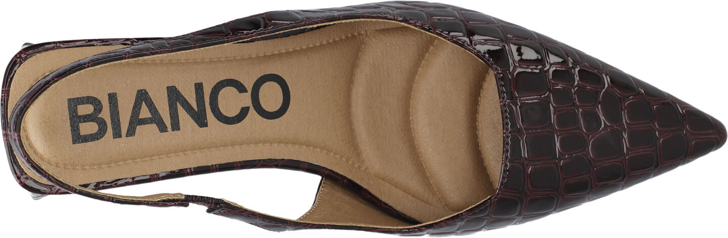 BIAMARALYN Slingback Croco Patent