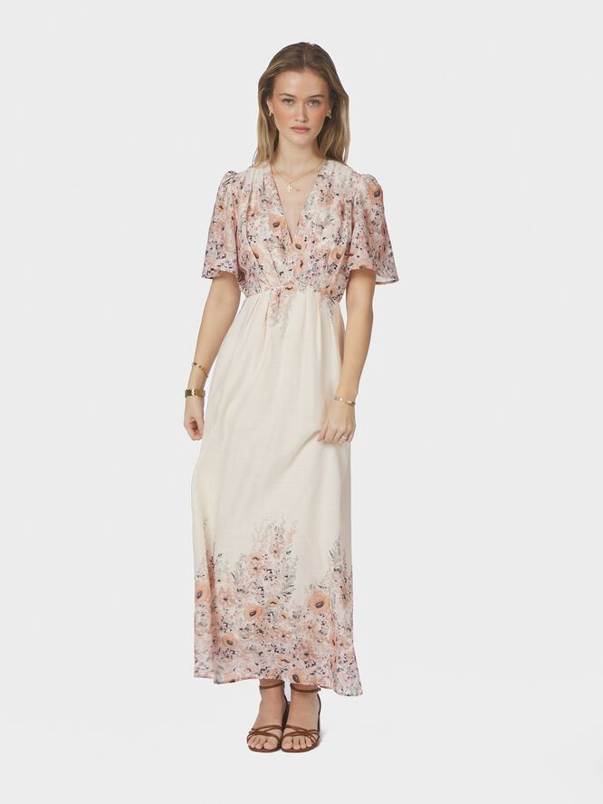 Serna Flower Print Dress