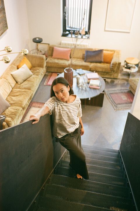 Light stretch long skirt - Hanni