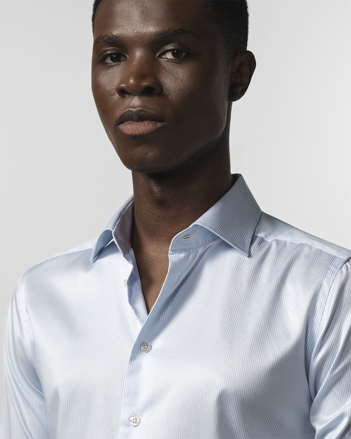 The Lawyer 4. 0 | Light blue stripe | Super slim fit