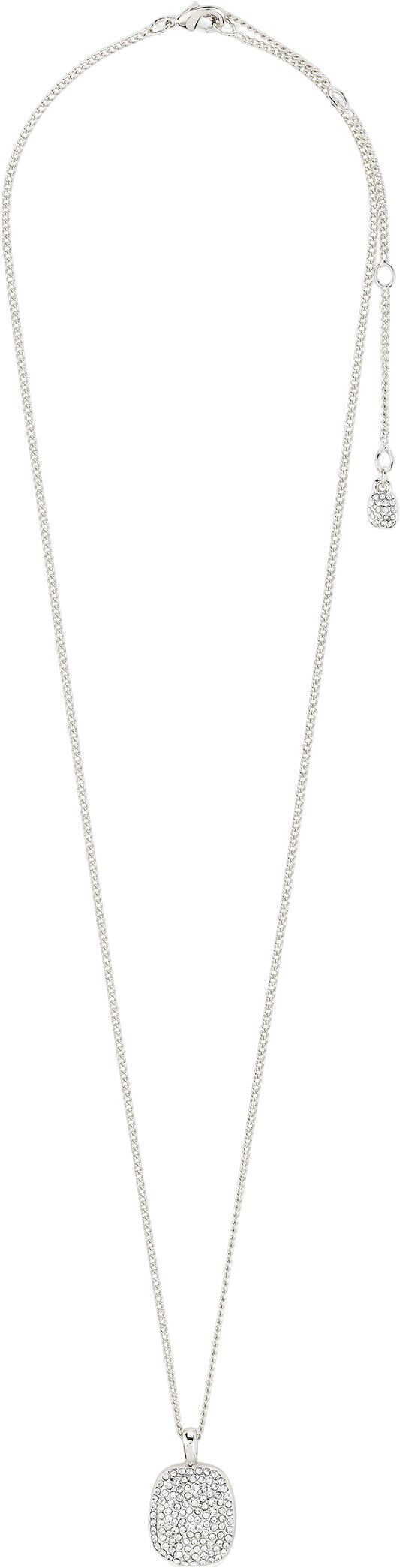 EMBER halsk&aelig;de s&oslash;lvbelagt