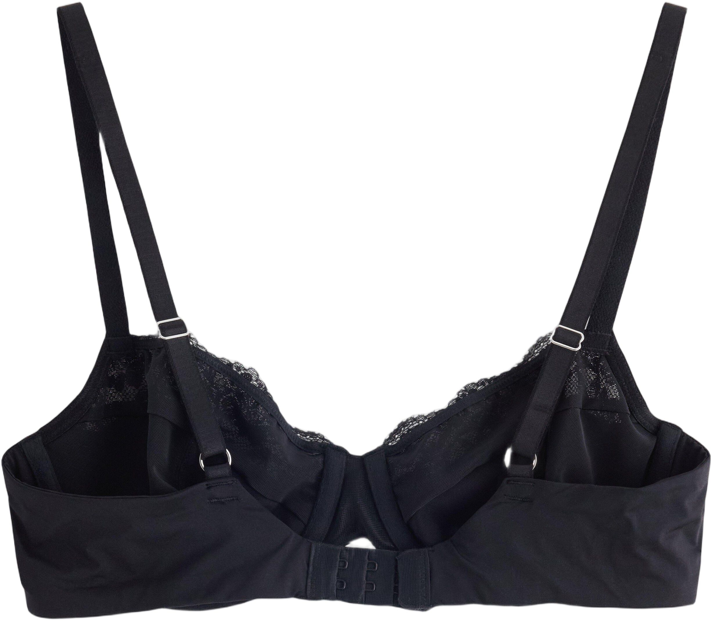 Bekv&auml;m bh med bygel med ovadderade