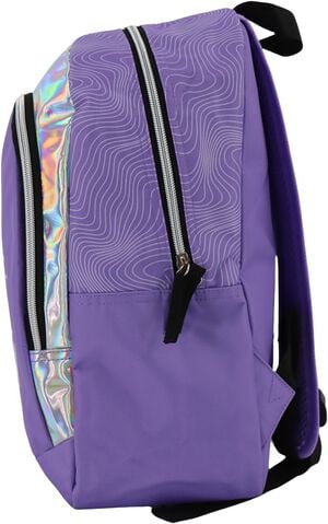 Kpop Demon H. Purple backpack with 2 com