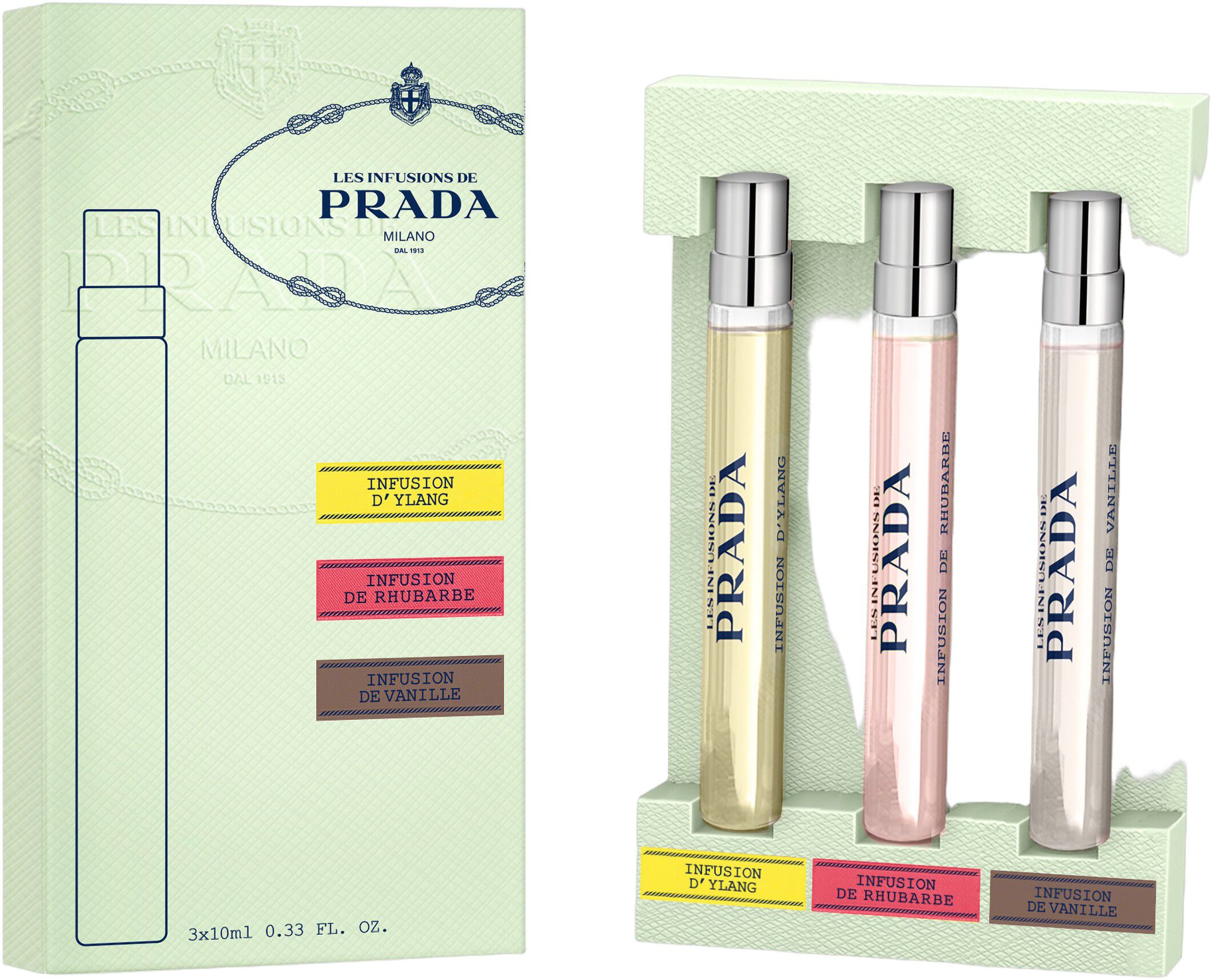 PRA INFUSIONS TRAVEL SET 3X10ML S25