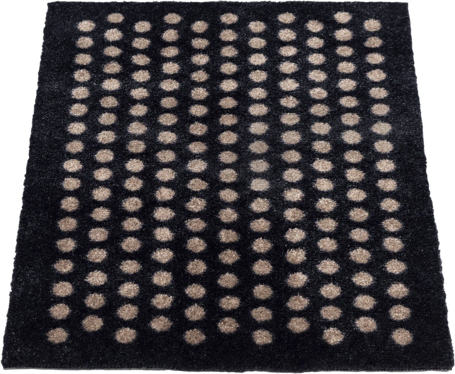 M&aring;tte 40x60 cm, dot sort/sand