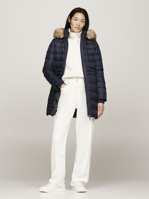TYRA DOWN COAT WITH FUR