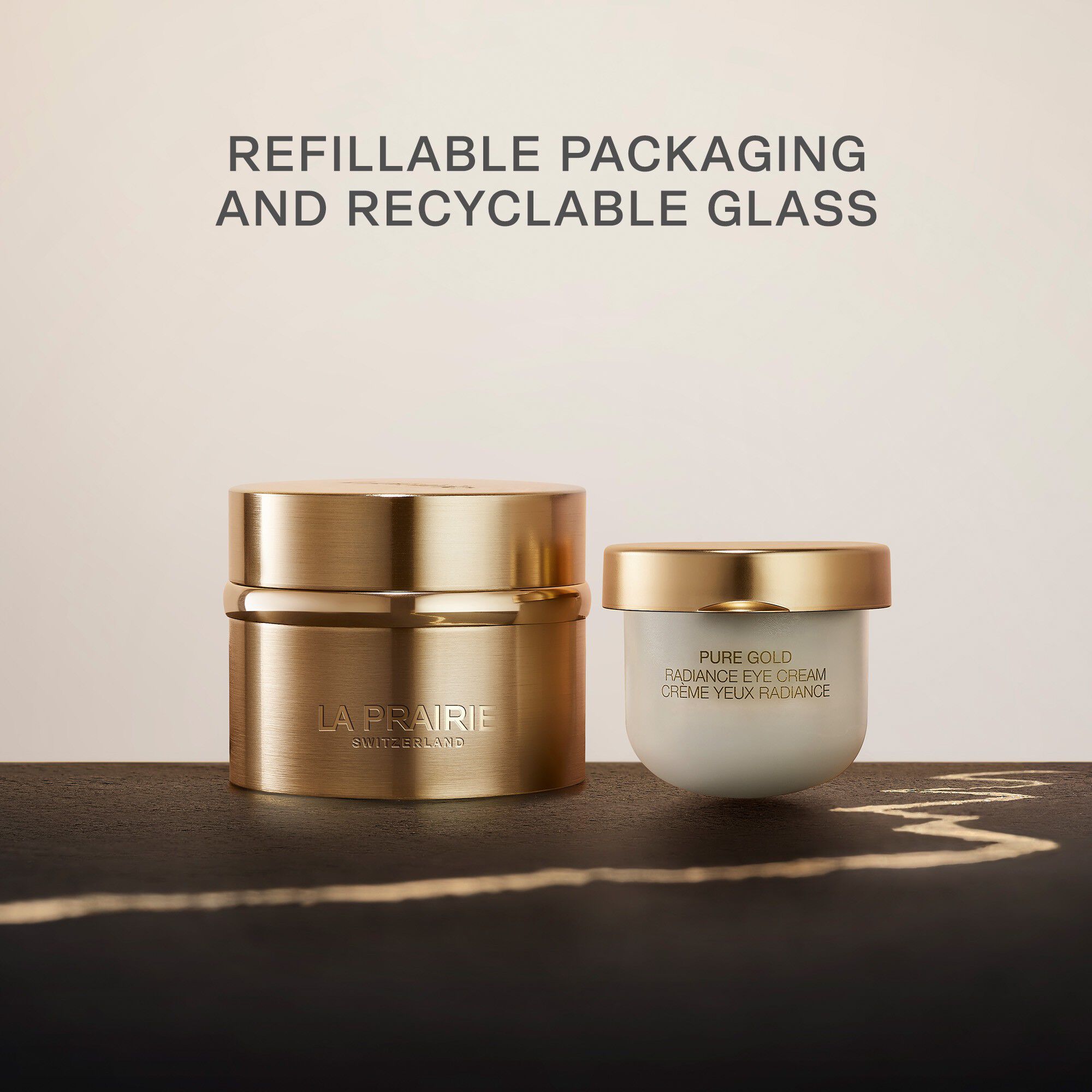 Pure Gold Radiance eye cream refill cream 20 ml