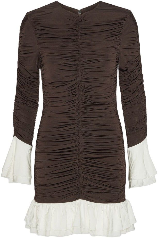 MINI RUCHED LS DRESS