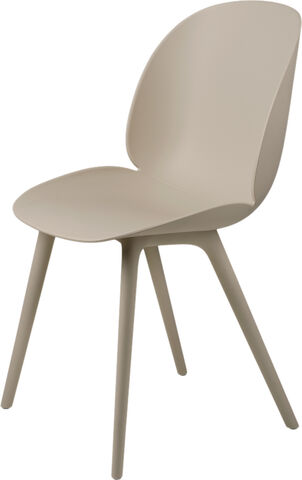 Beetle Dining Chair - Un-Upholstered, Plastic base, Monochrome, Outdoo