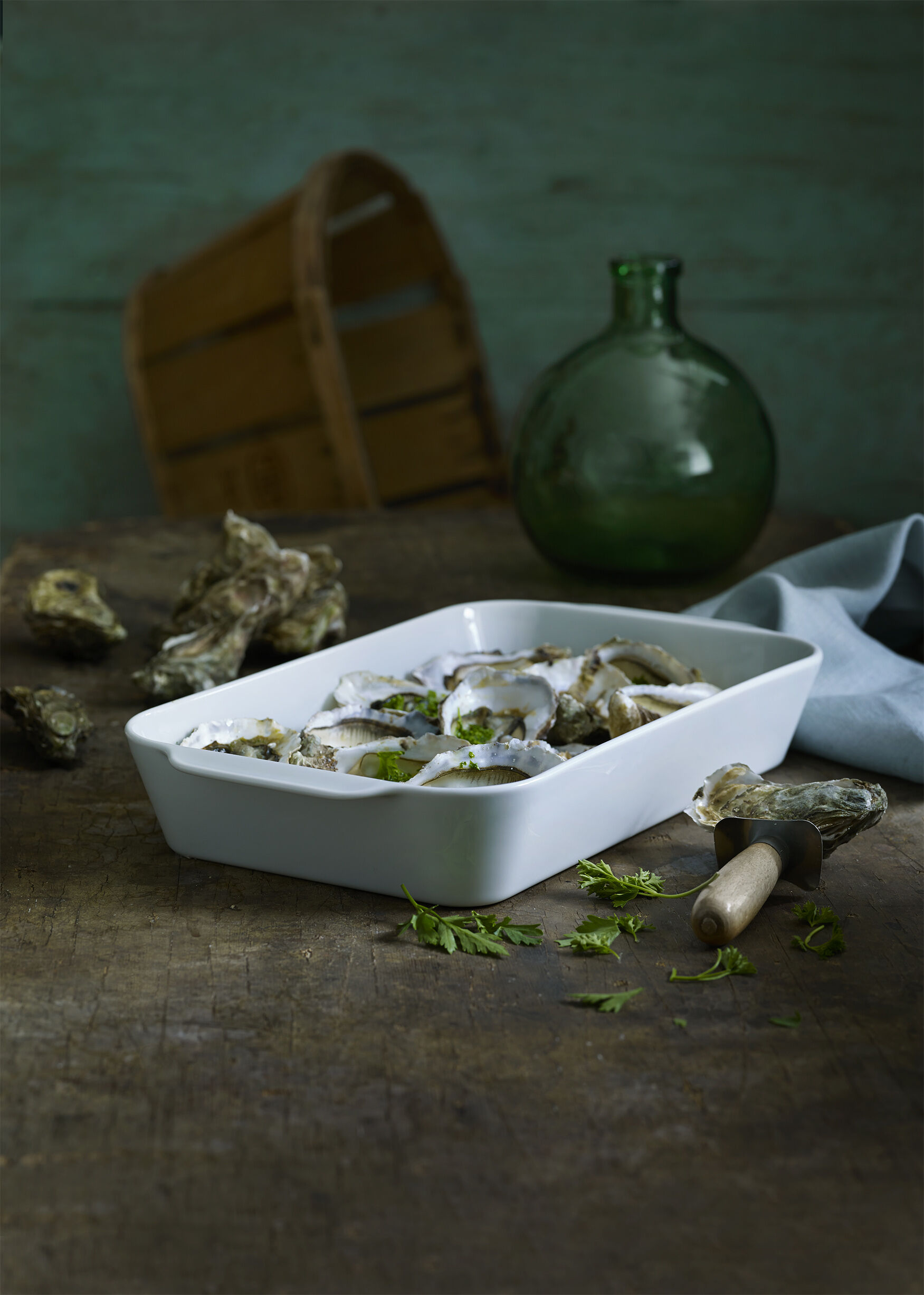 "Fat nr. 2 Serie Originale 29,5 x 18 cm Hvit"