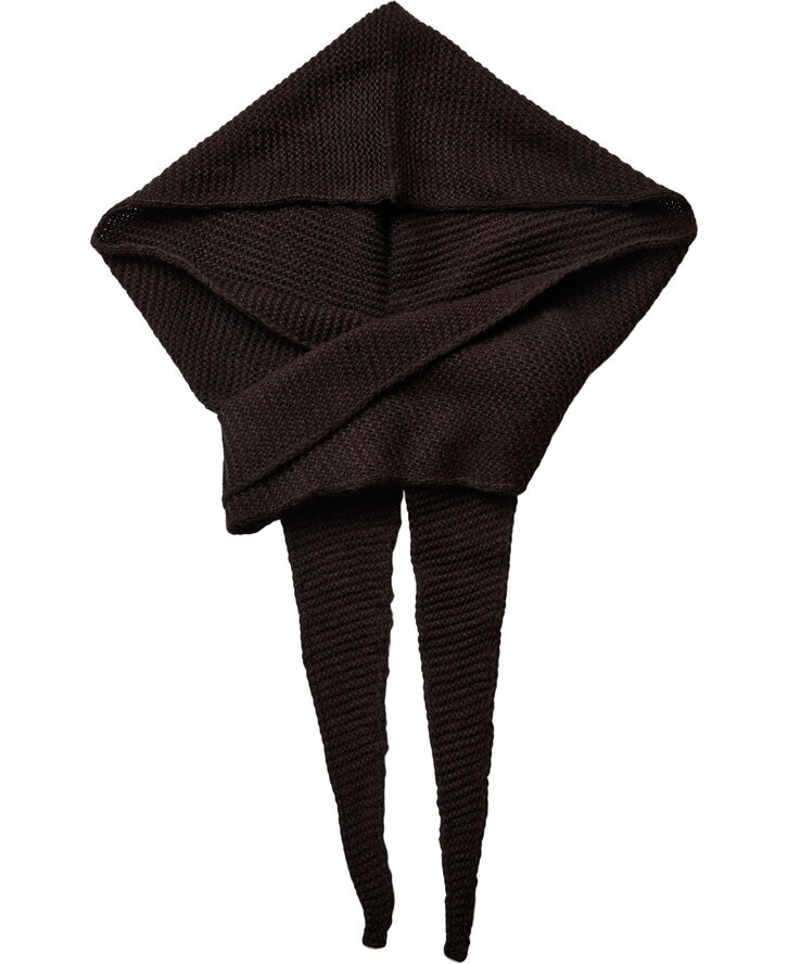 Long Balaclava Scarf Chocolate