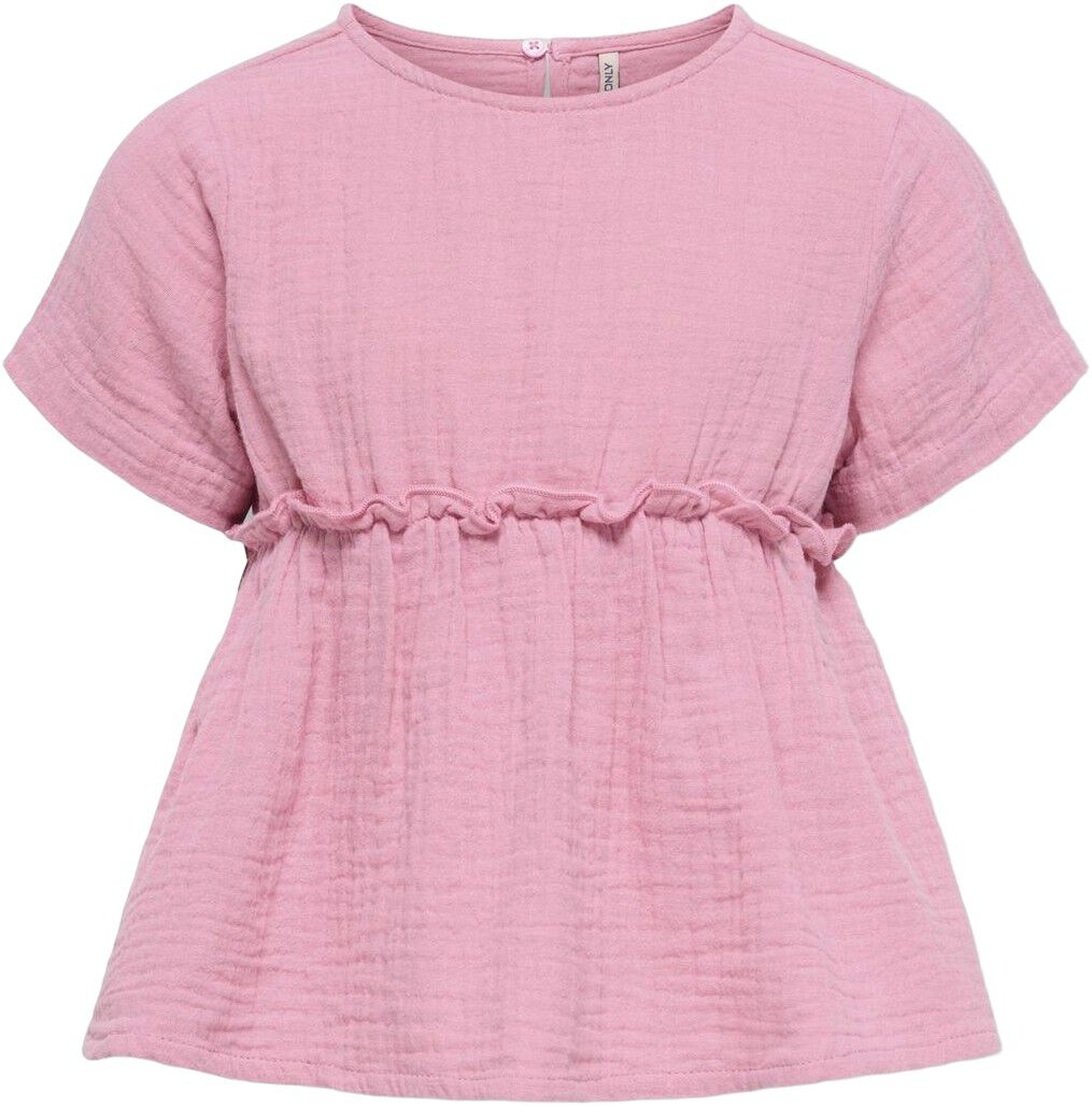 Kmgthyra Life S/S Top Wvn Noos