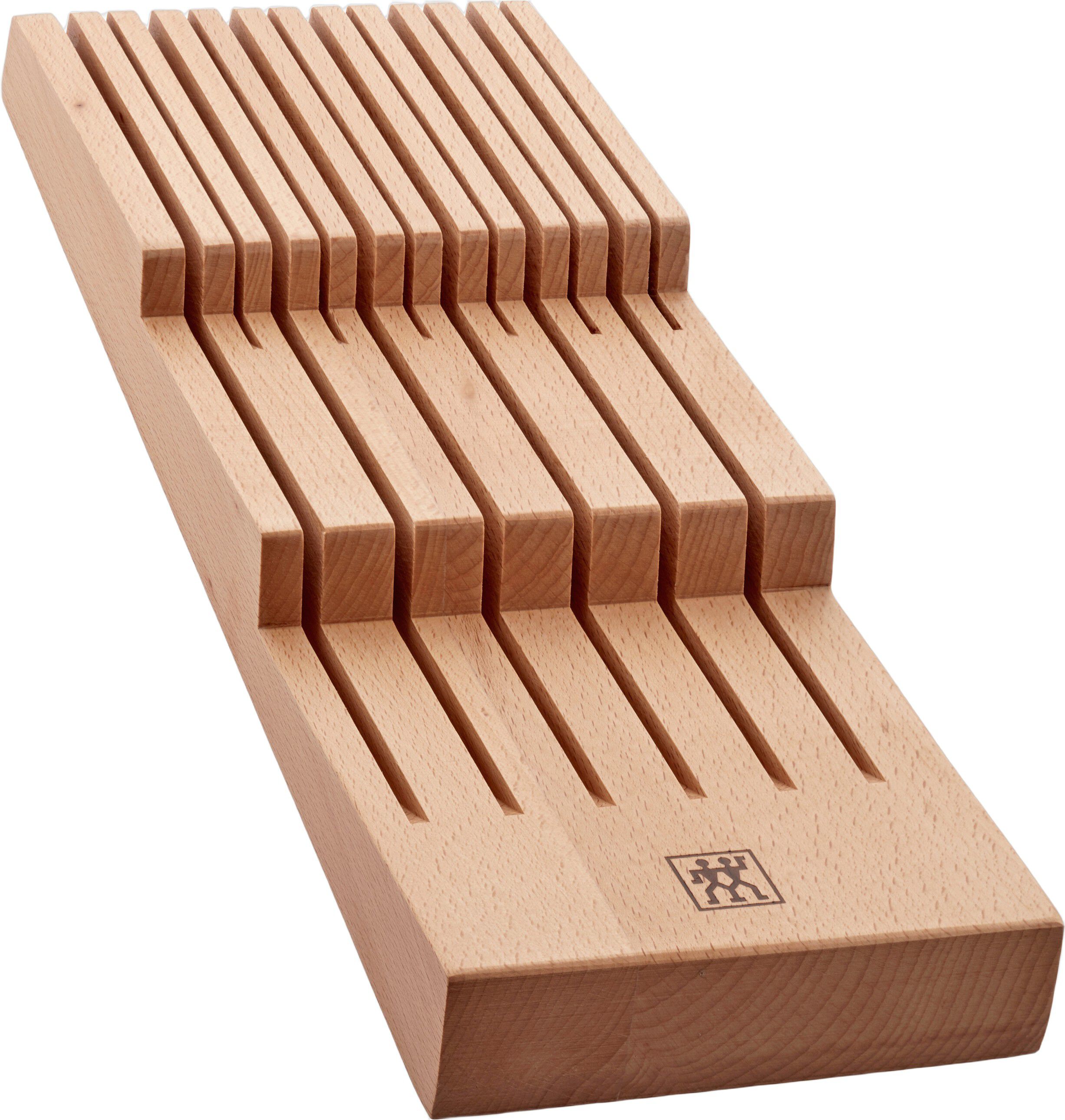 Knivf&ouml;rvaring 12 kniva, Brun