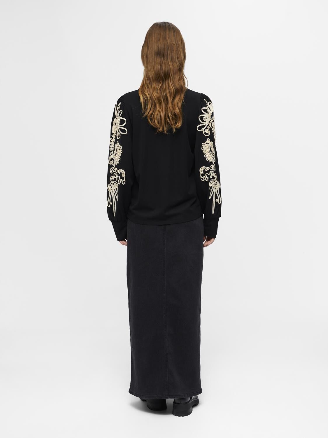 Objcaroline Joana L/S Top E Div