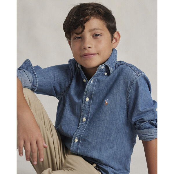 Cotton Chambray Shirt KIDS