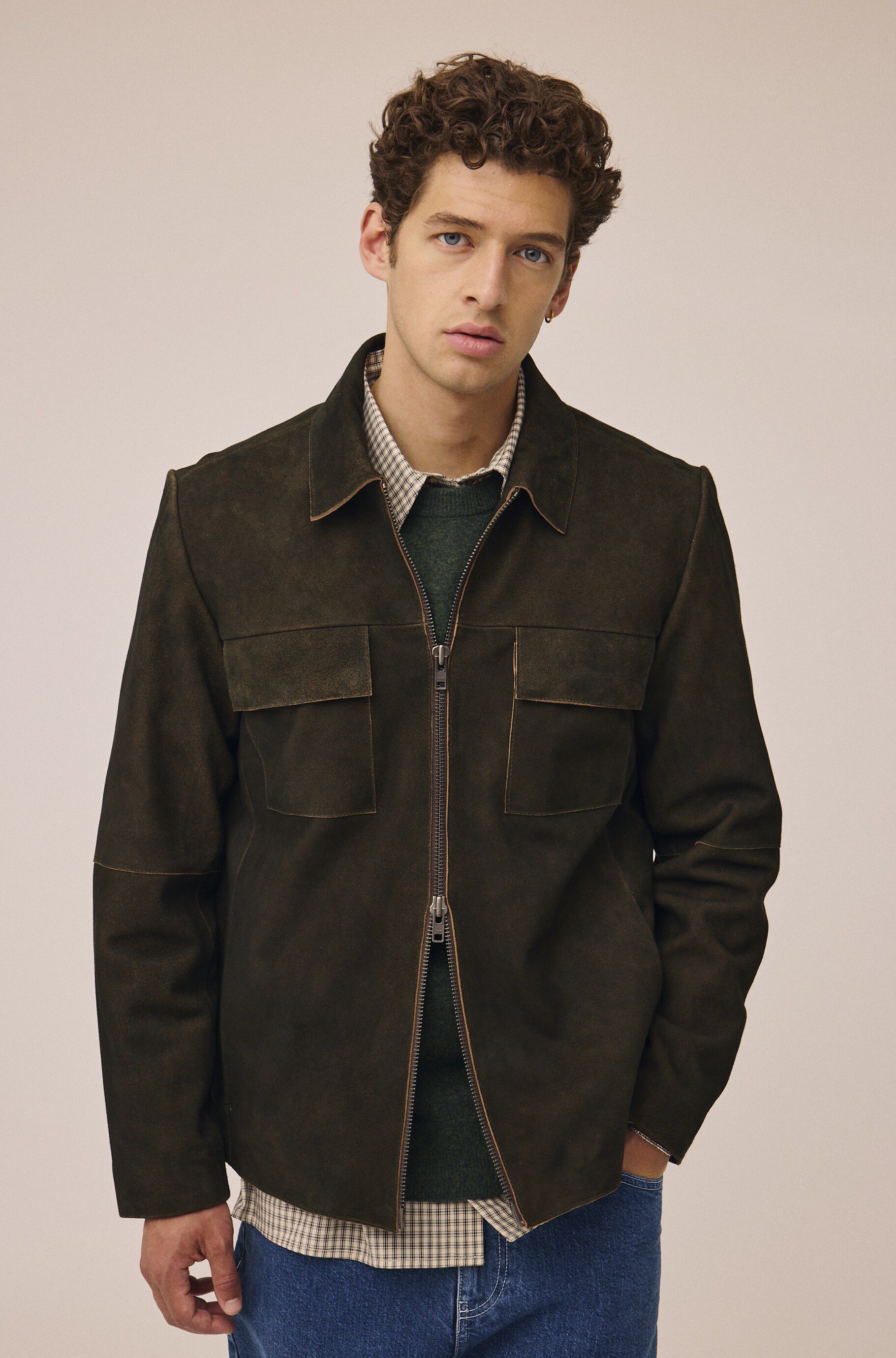 Rover 1 leather jacket LWG