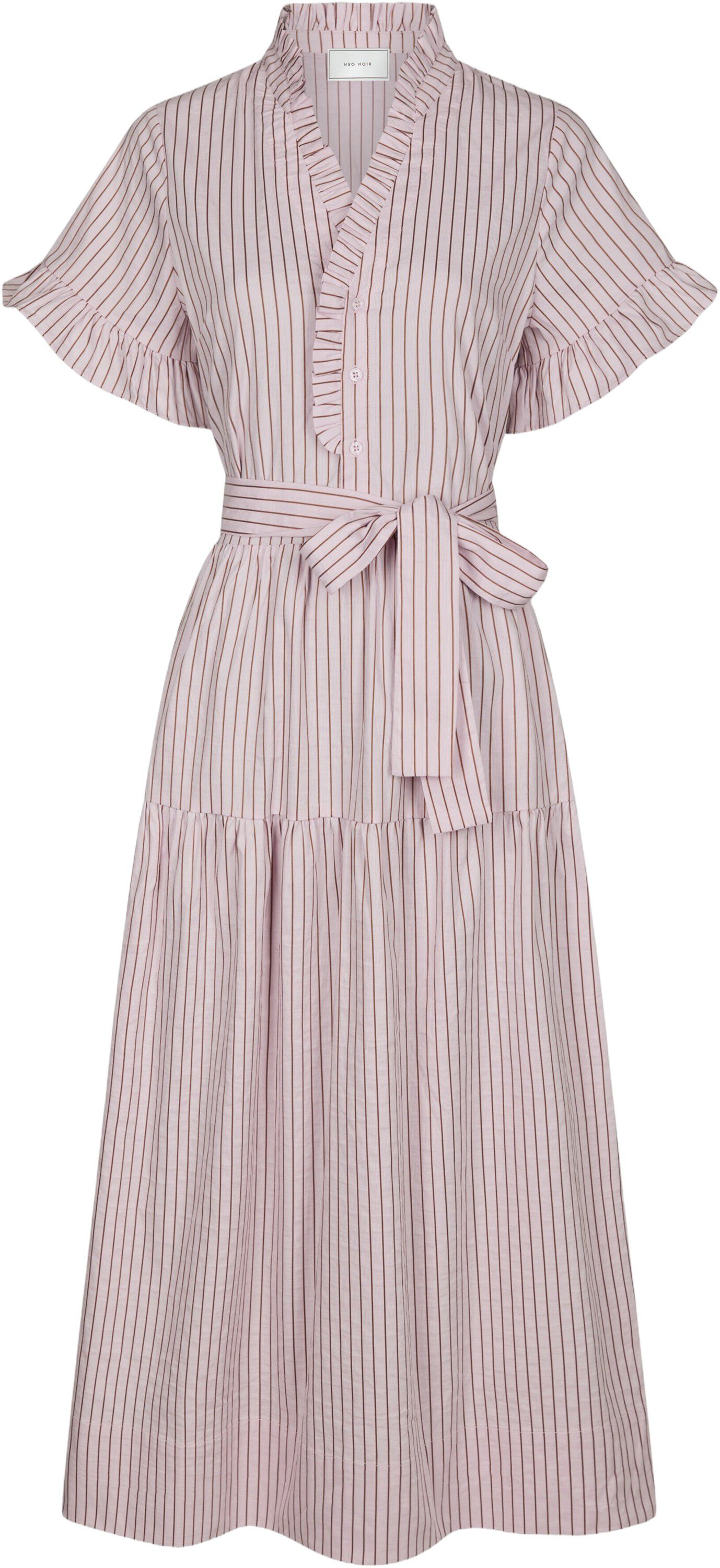 Nessie Structure Stripe Dress