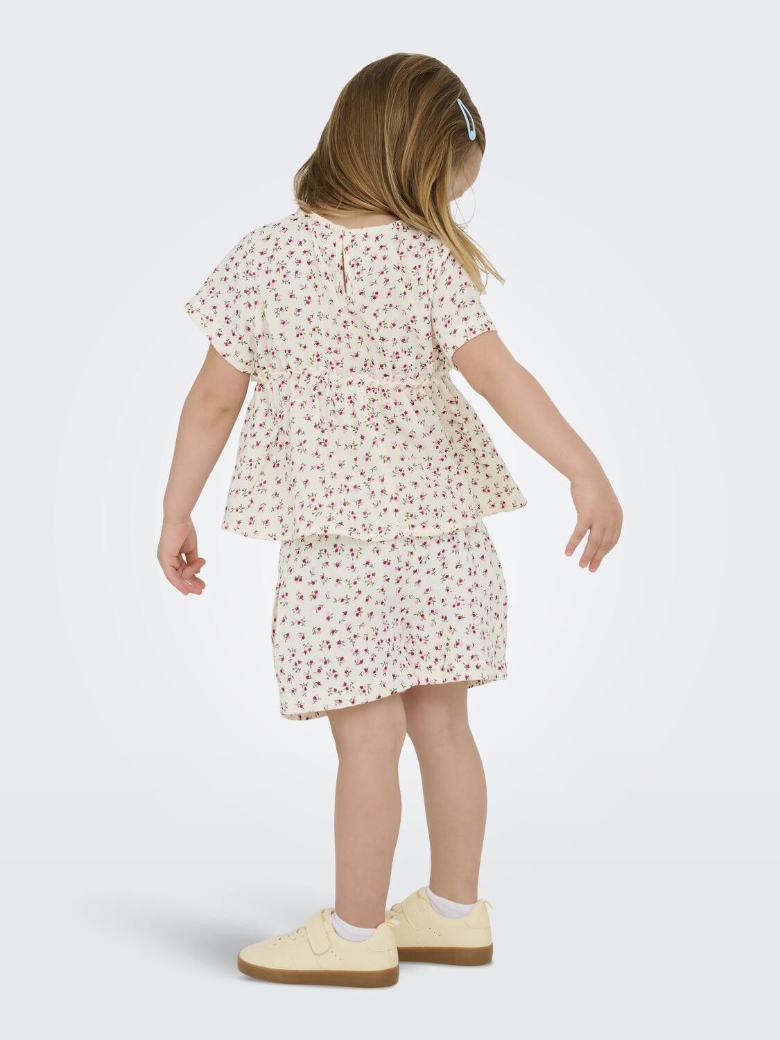 Kmgthyra Life S/S Top Wvn Noos