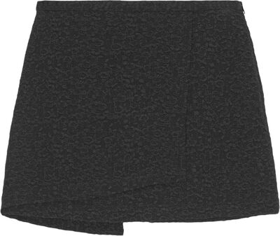 Textured Suiting Mini Skirt