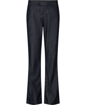 Mid-rise denim jeans