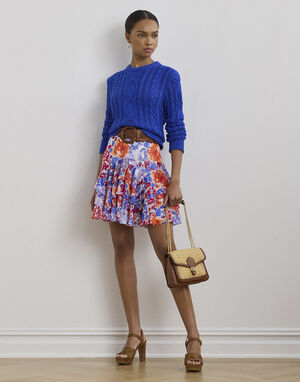 POLY CRINKLE GGT 58-SKIRT