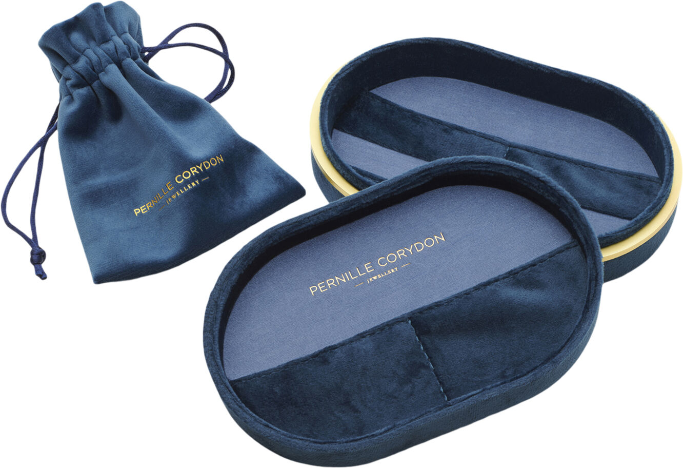 Treasure Box Blue Velvet