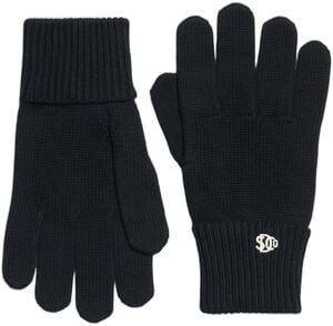 SD LOGO KNITTED GLOVES