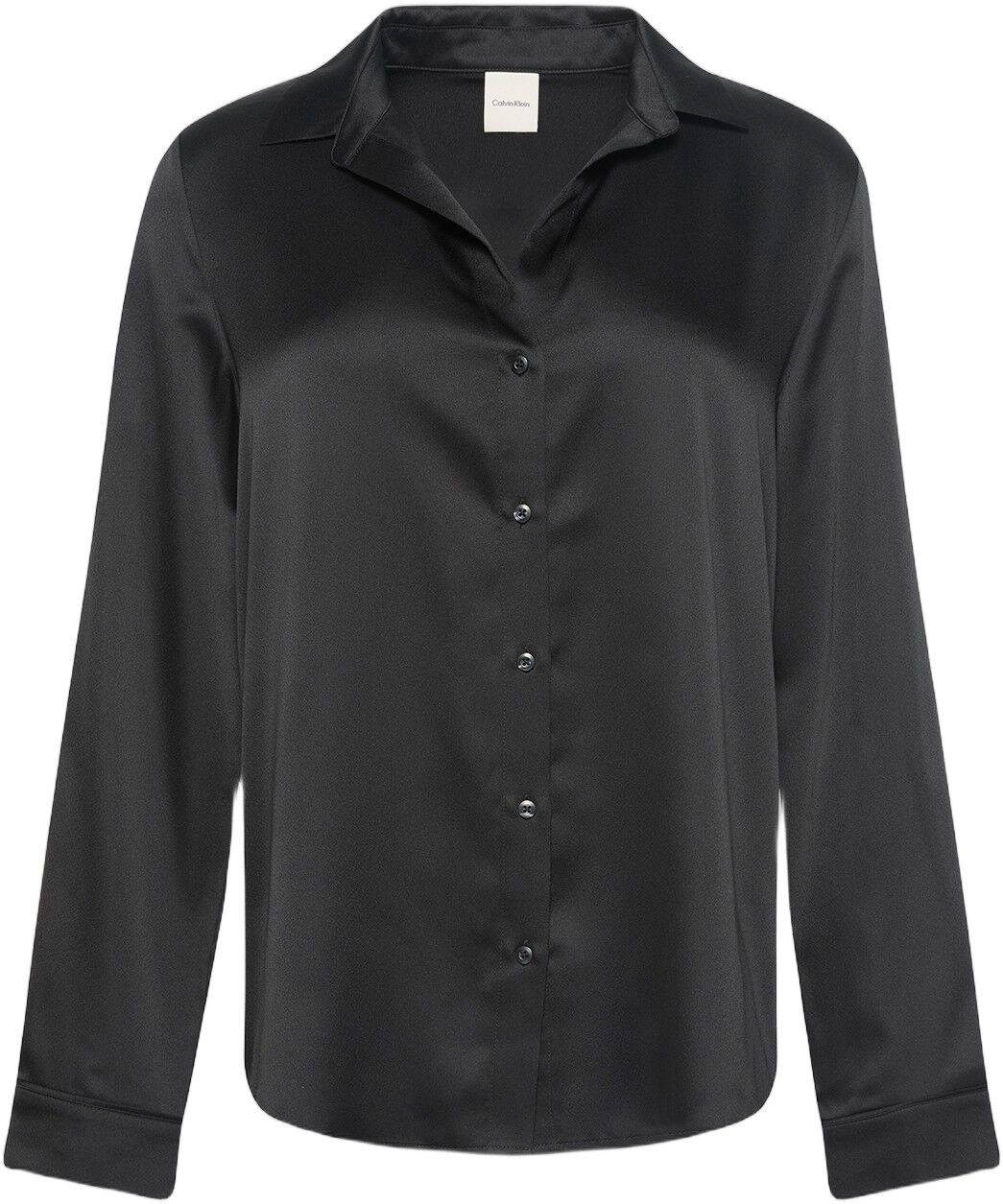 SENSUAL SATIN LOGO SHIRT