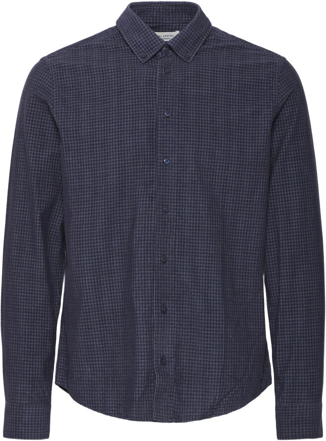 CFPONTUS LS BD checked corduroy shi