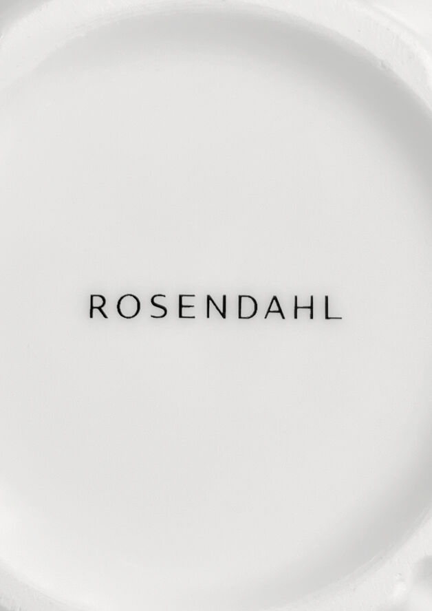 GC Cottage Skål Ø19 cm hvid m. deko