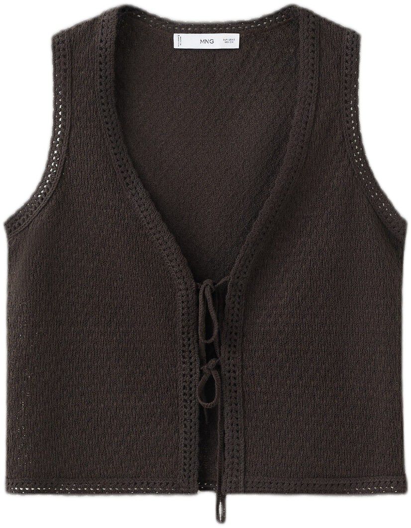 Bow tie waistcoat top