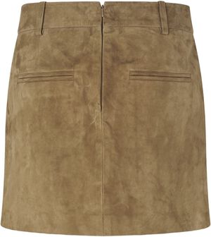 Suellen Mini Suede Skirt