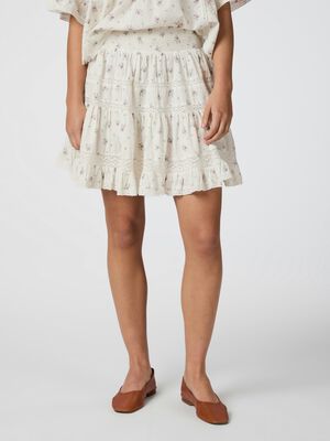Callia Dobby Flower Skirt