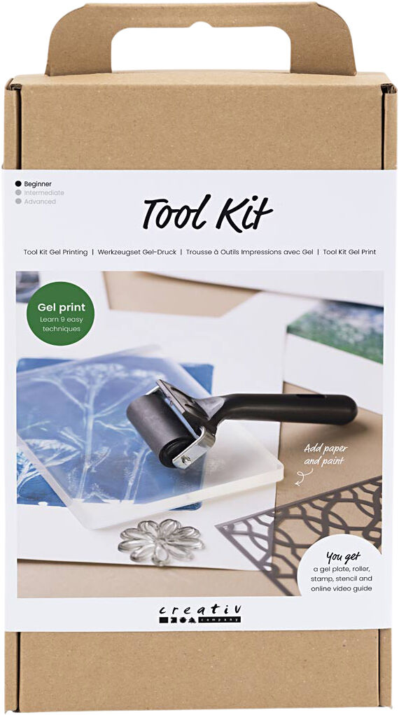 Tool Kit Gel Print