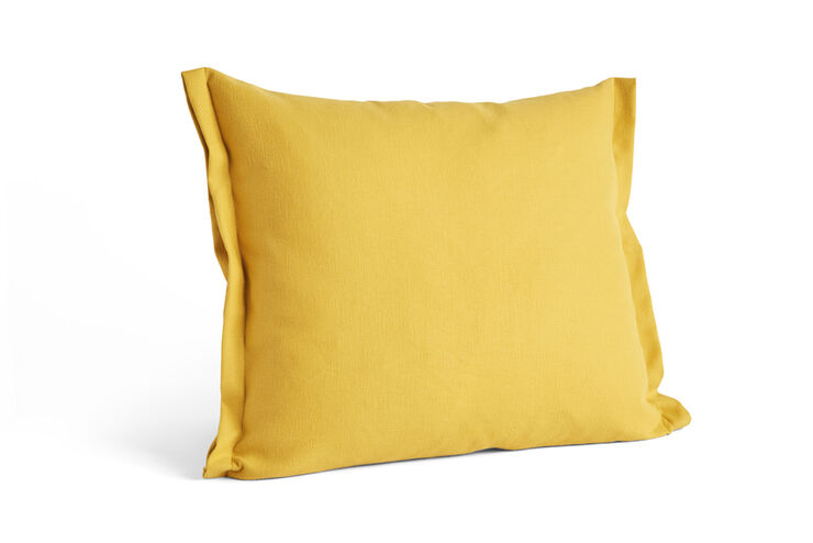Plica Cushion-Planar-Warm yellow