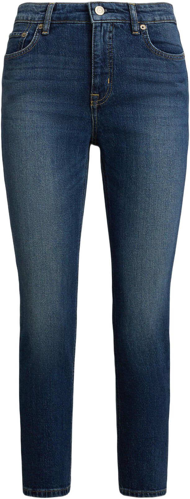 High-Rise Straight Ankle Jean