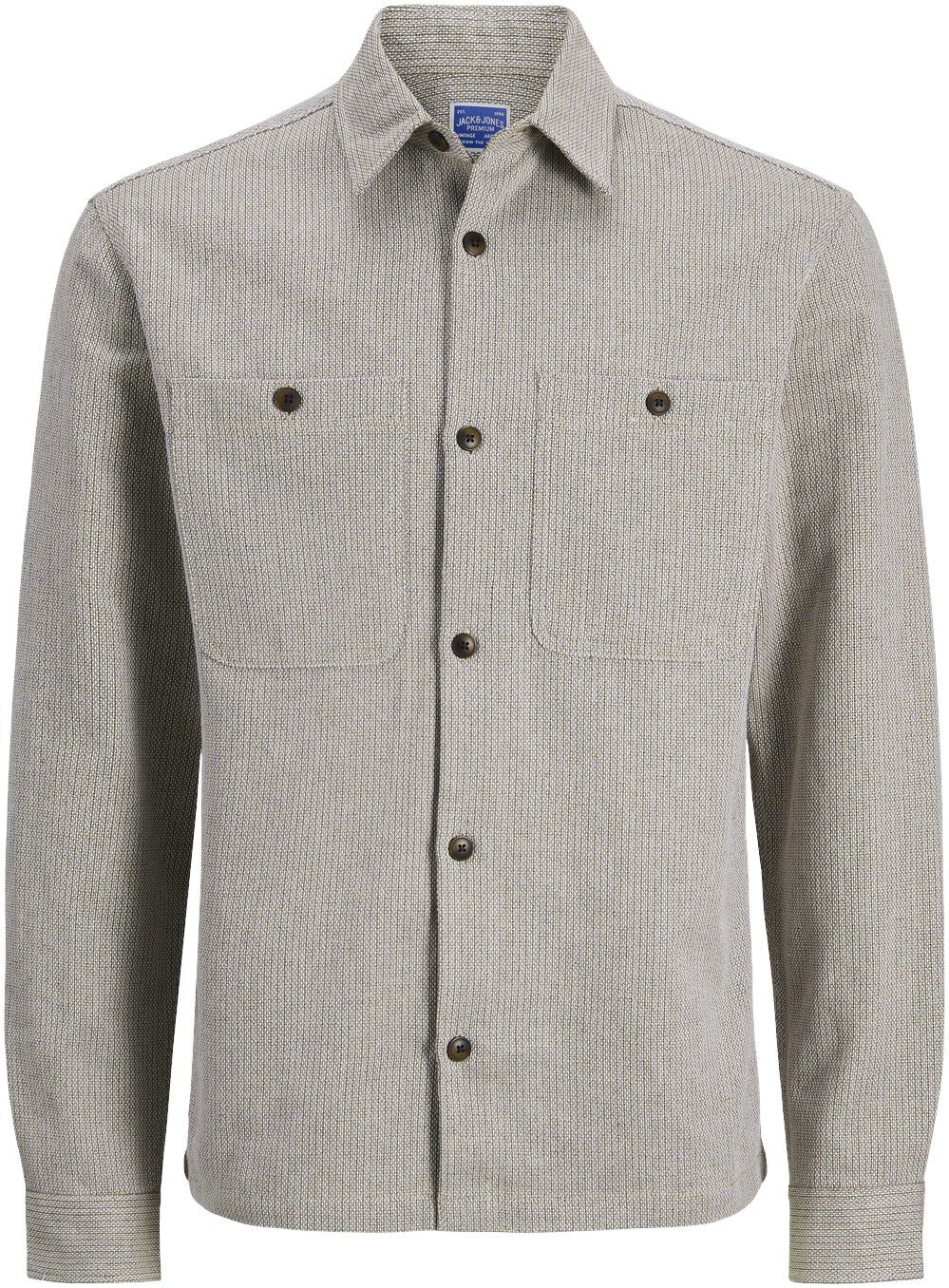 JPRBLURAYLE LINEN BL. SOLID LS SHIR